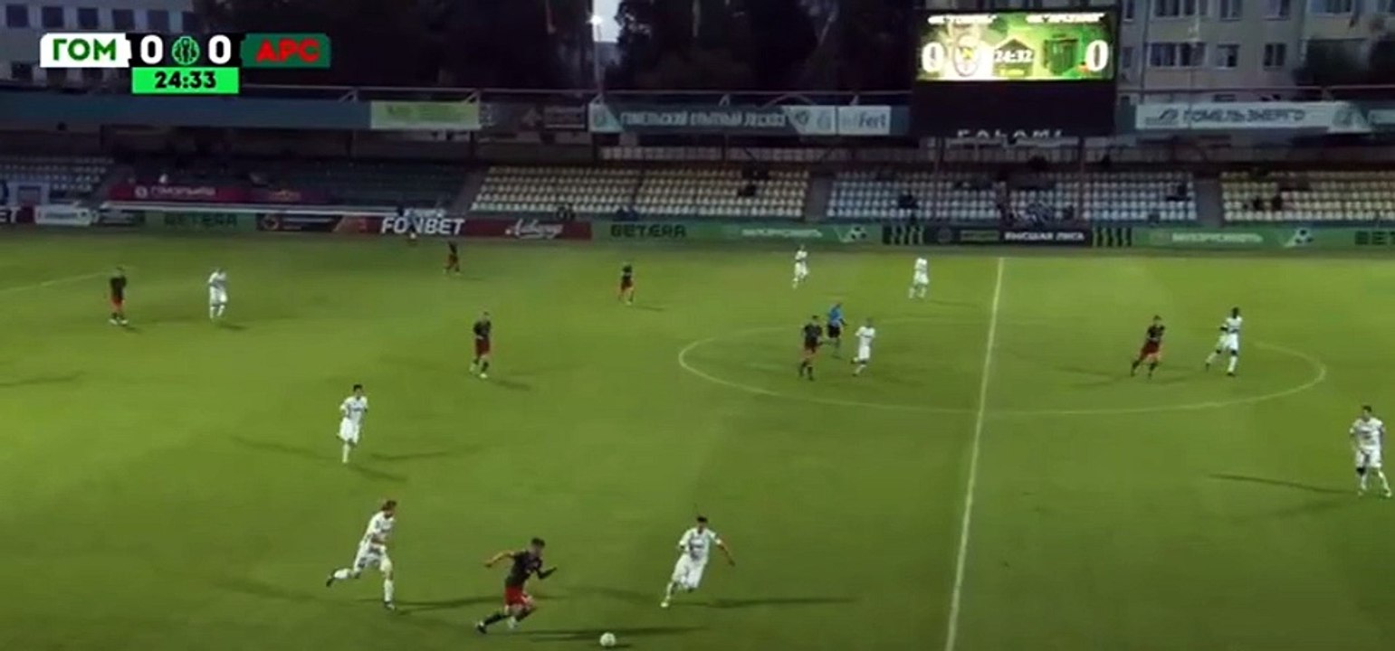 Гомель 0—1 Арсенал - Vysshaya Liga - Round 12  FC Gomel 0-1 Arsenal Dzyarzhynsk (Frantsuzov A. Goal)
