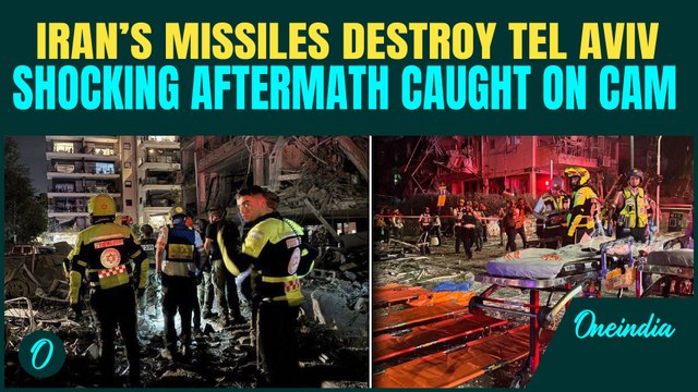 BREAKING: Iranian Missile Barrage Leaves Tel Aviv in Ruins, 15 Injured | Streets Reduced to Debris