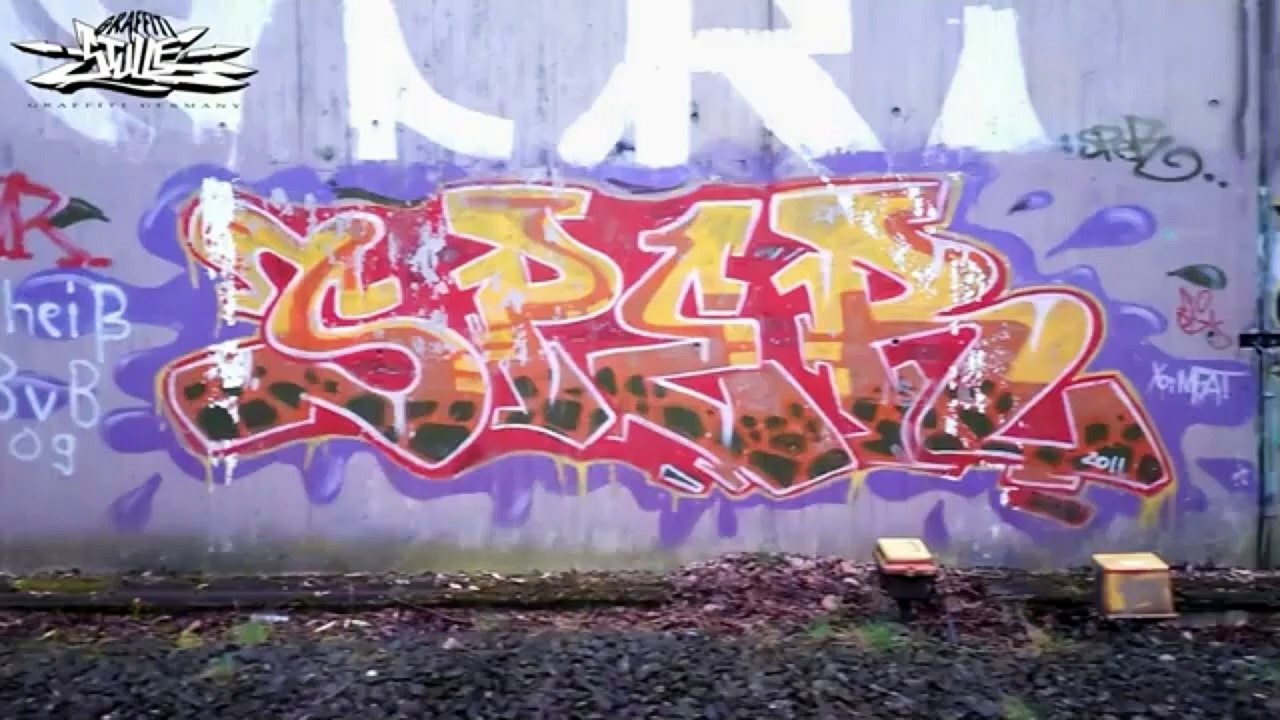Graffiti Line // DORTMUND Bhf. Dorstfeld (((Legendär Graffiti 2025 Video )