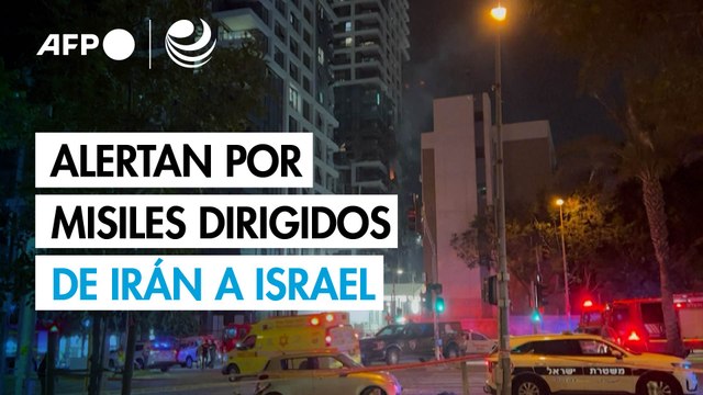 Decenas de misiles balísticos iraníes se dirigen hacia Israel, alerta el ejército israelí