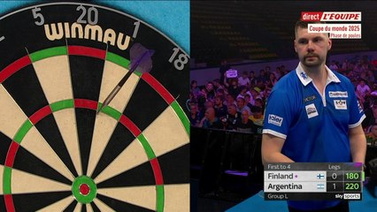 Le replay de la 2e partie des phase de poules à Francfort (J2) - Fléchettes - replay