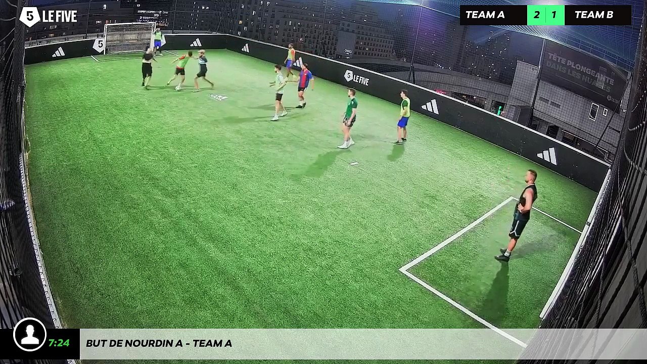 But de Nourdin A - Team A