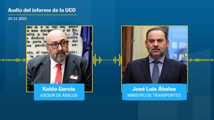 Koldo a Ábalos, sobre Santos: "el hijo de puta de SANTOS me ha utilizado"