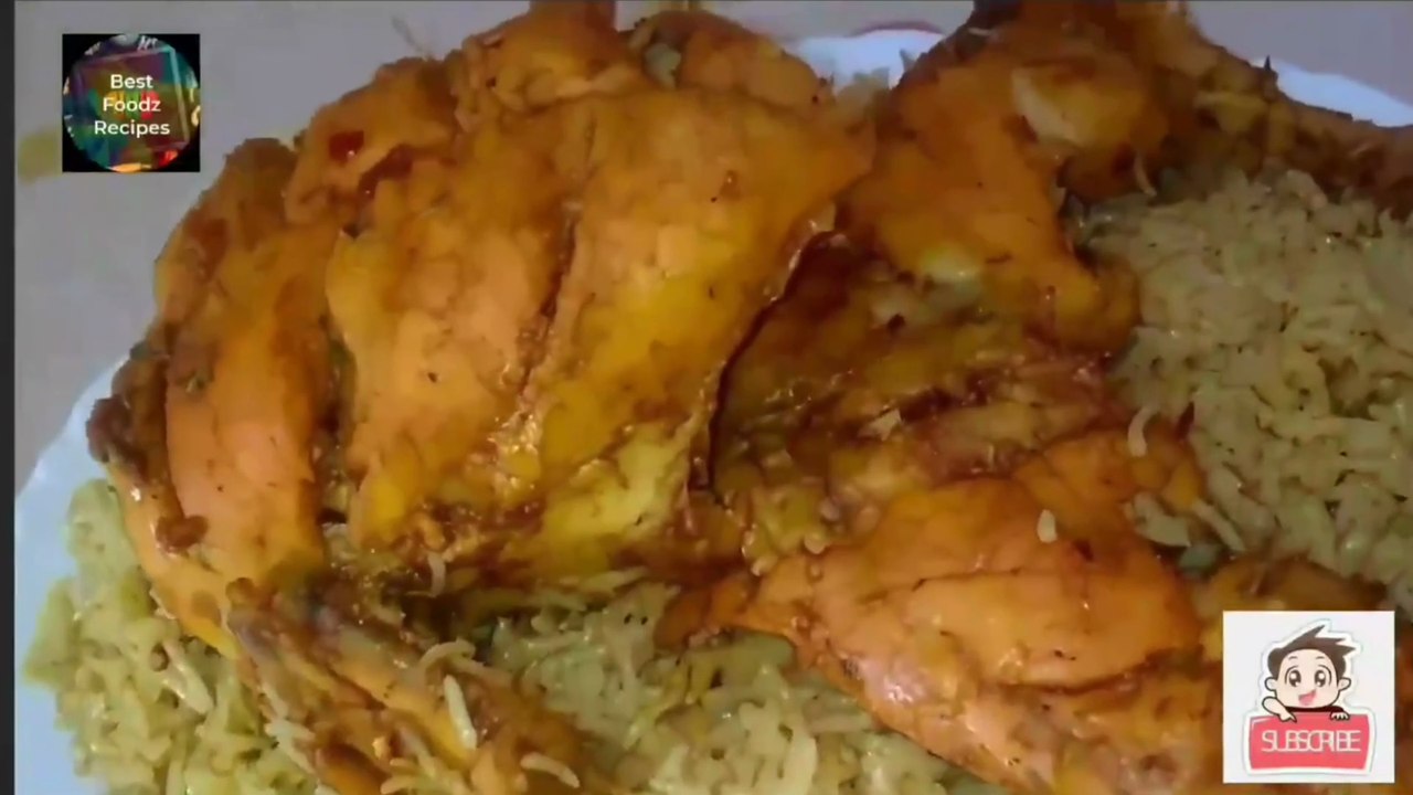 Steam Chicken With Rice