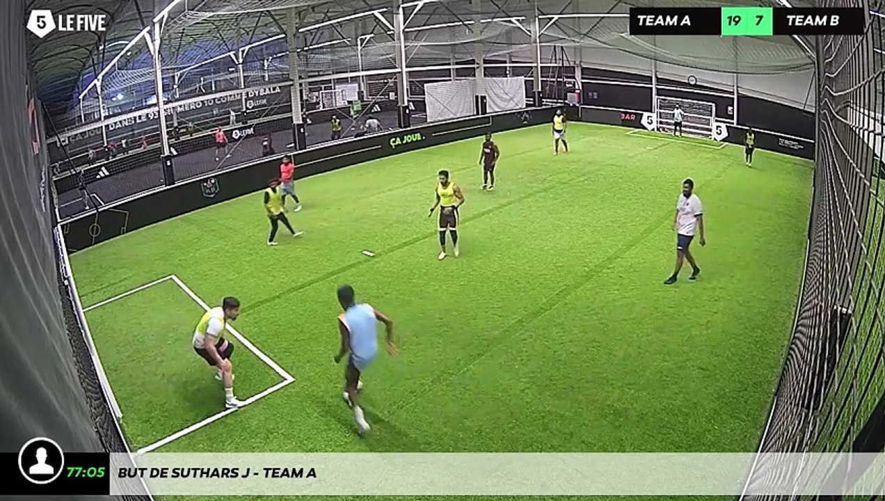 But de Suthars J - Team A