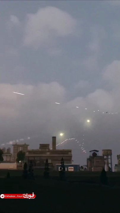 İsrail yalanlamıştı ama görüntüler ele verdi! İsrail F-35 savaş uçağının vurulduğu anlar…