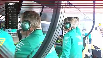 Lance Stroll rozó la pared y tuvo que abandonar la práctica libre 2