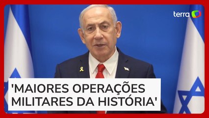 Netanyahu anuncia novos ataques após Irã retaliar Israel: 'Mais está a caminho'