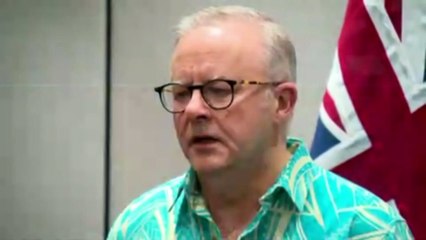 PM Anthony Albanese lands in Nadi before G7 in Canada