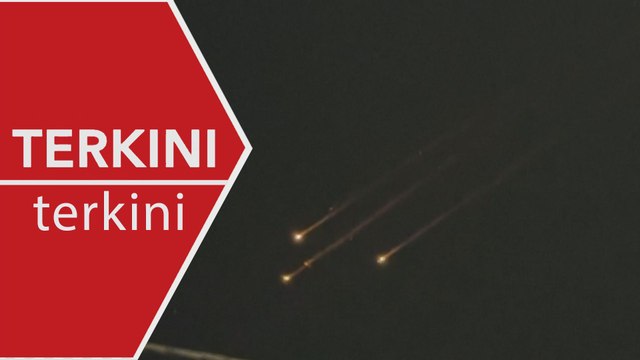 [TERKINI] Iran lancar serangan balas terhadap Israel