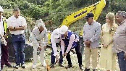 Inician construcción obra de toma Acueducto Jarabacoa para desarrollo local sostenido