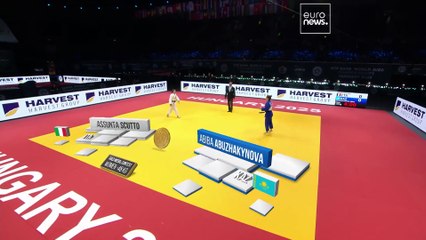 Dos títulos inolvidables abren con fuerza el Mundial de Judo Budapest 2025 Día 1