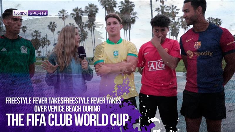 Freestyle Fever takes over Venice Beach during the FIFA Club World Cup 2025