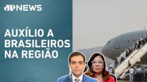 Senado negocia envio de avião para repatriação em Israel; Dora Kramer e Vilela