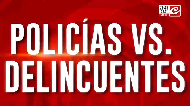 Policias vs Delincuentes: continúa la búsqeuda del ercer prófugo