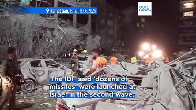 Casualties on both sides as Iran and Israel exchange waves overnight strikes