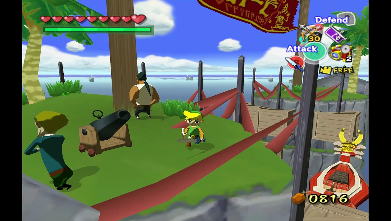 Wind Waker. GFlag variable testing. (Changed path variable I think)