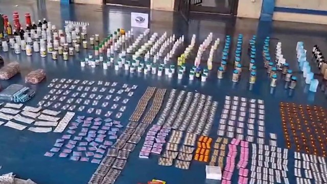 tn7-Tony Peña Russel y tn7-Realizan decomiso histórico más grande de medicamentos-130625su banda estarán cuatro meses más en prisión preventivaRealizan decomiso histórico más grande de medicamentos-130625