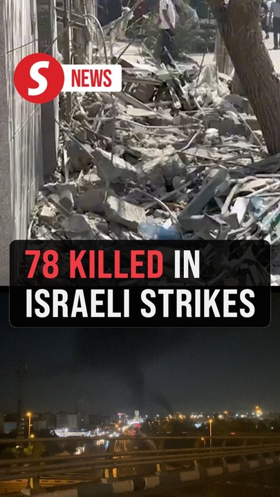 78 killed, over 320 injured in Israeli strikes on Tehran