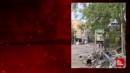 İran'ın füze saldırıları sonrası Tel Aviv'deki yıkım görüntülendi