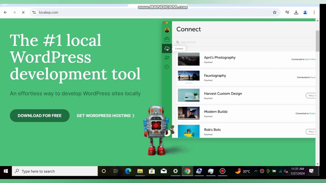 Introduction to WordPress - How to use Local WP