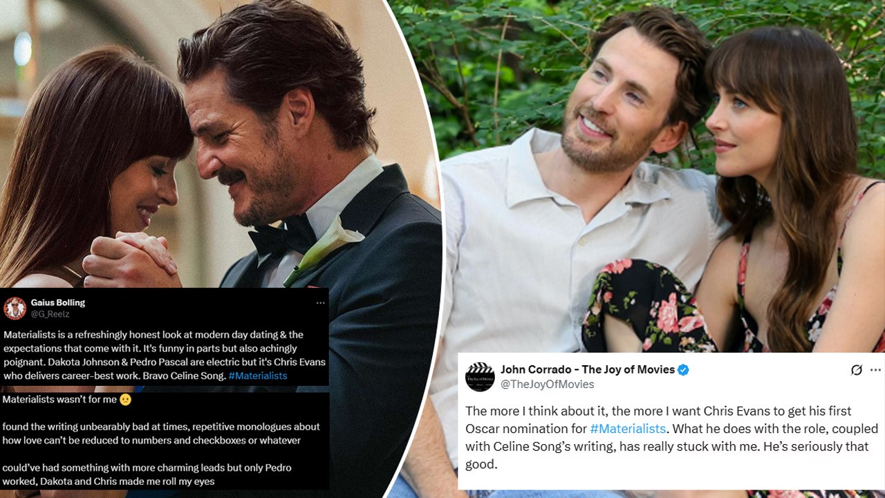 Materialists' X Reviews: Fans Praise Dakota Johnson, Chris Evans & Pedro's Honest Take On Love