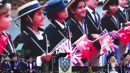 Ünlülerin ve milyarderlerin çocukları Tarabya İngiliz Okulları'ndan mezun oldu