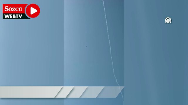 İran'dan atılan İHA İsrail hava savunma sistemi tarafından imha edildi