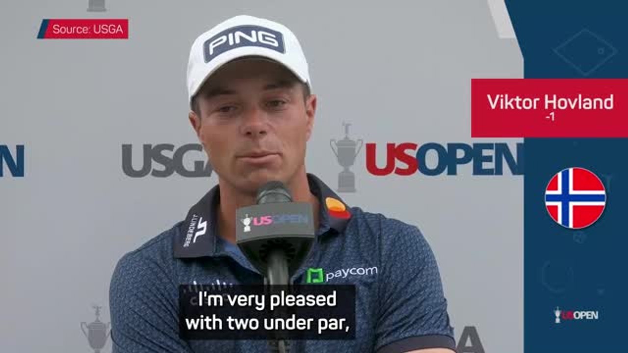 Hovland 'exhausted' after impressive U.S. Open...