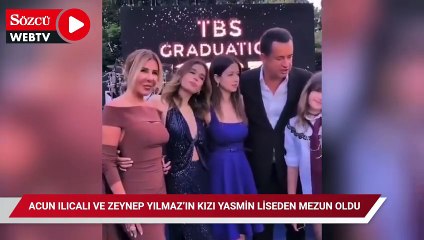 Acun Ilıcalı'nın kızı Yasemin mezun oldu