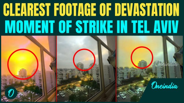 Iron Dome Fails? Moment of Attack on Israeli Streets Caught on Camera | War Spirals Out of Control