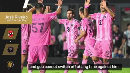 Messi can change the game in a moment - Riveiro