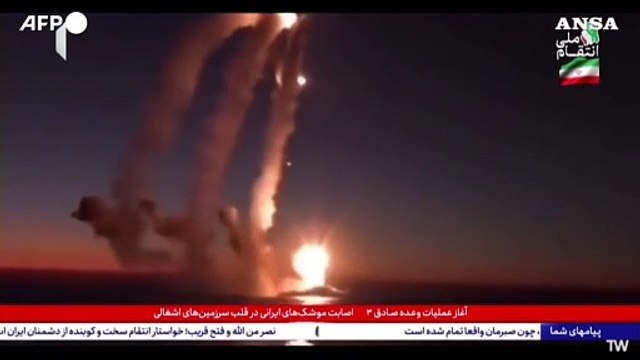 Israele, la difesa aerea intercetta i missili lanciati dall'Iran su Gerusalemme