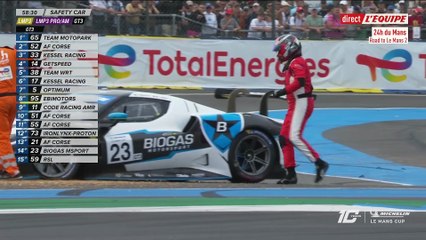 Un pilote s'en prend à un concurrent - 24 Heures du Mans