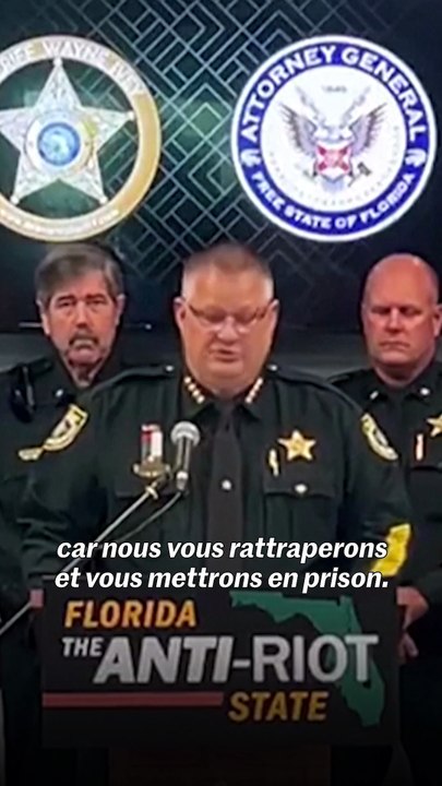 « Nous vous tuerons » : un shérif de Floride lance un avertissement aux manifestants