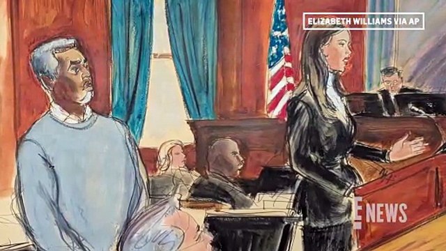 Kanye West Supports Sean Diddy Combs in Court _ E! News