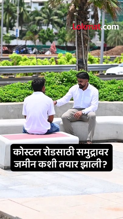 समुद्रात १०० मीटर आत जाऊन कोस्टल रोड-_1
