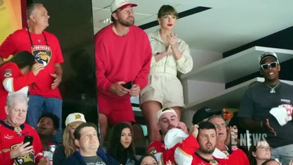 Taylor Swift & Travis Kelce Cozy Up During NHL Game Date Night _ E! News