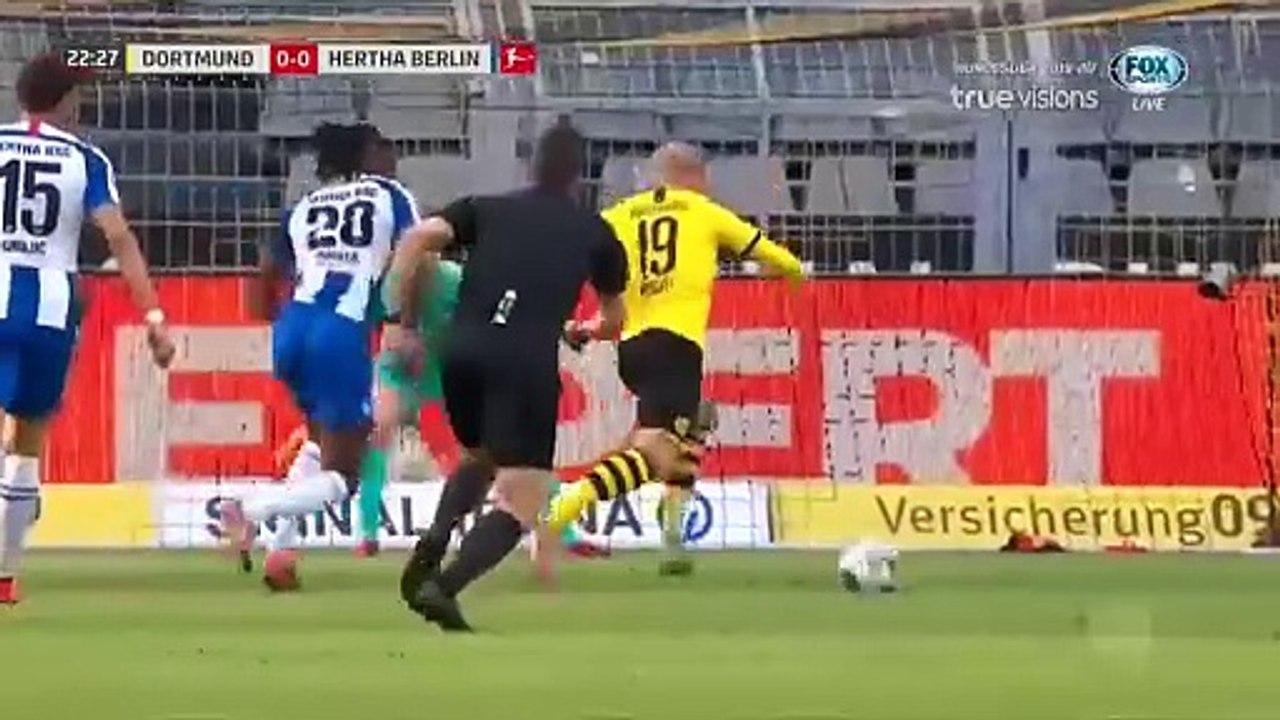 Borussia Dortmund 1-0 Hertha Berlin - Goals and Highlights (7/6/2020) | FOX Sports HD (TrueVisions)