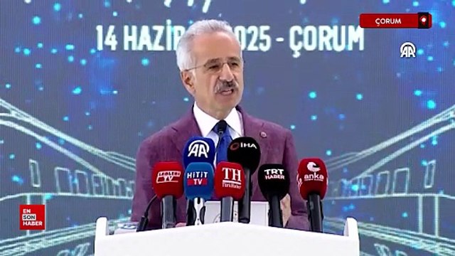 Abdulkadir Uraloğlu: Ankara-Samsun arası seyahat süresi 2,5 saate düşecek