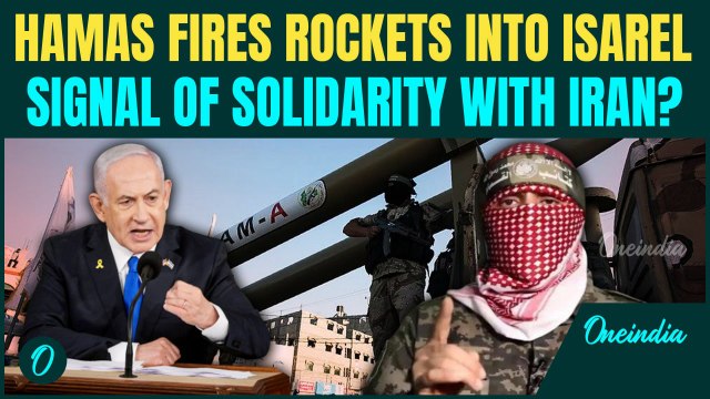 BREAKING: HAMAS Fires Rockets On Israel, Hours After Iran Hypersonic Missiles Devastate Tel-Aviv