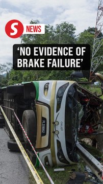 Gerik bus crash: Puspakom report confirms bus brakes were functional