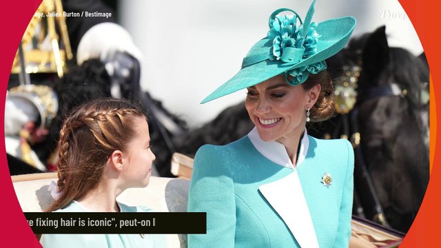 Face à Kate et Charlotte, un geste maniéré du prince George n'a échappé à personne à Trooping the Colour
