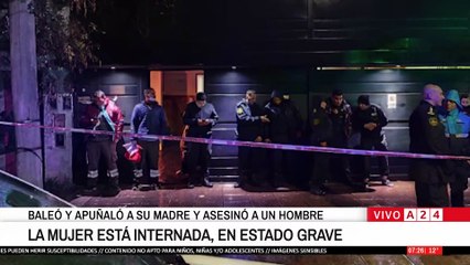 Lanús: un joven apuñaló y baleó a su madre, mató a un hombre y fue detenido tras intentar huir