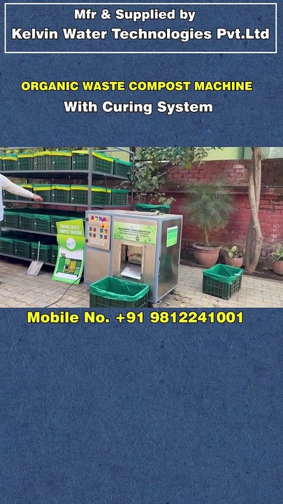 Organic Waste Composter Machine with Curing System _ Non Heating Composting Method