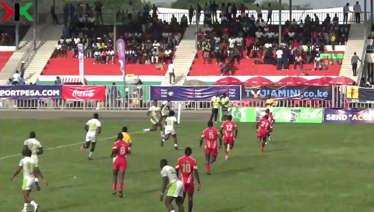 Elvis Olukusi dealing with a stubborn defender during the 2024 Dala7s to highlight our XIX sports #DalaSaturday.