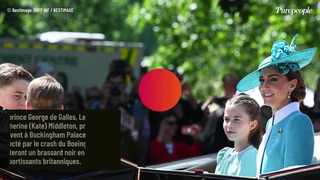 À Trooping the Colour, Kate Middleton et Charlotte assorties en bleu aqua, mère et fille prouvent leur flair pour les tendances