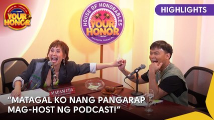 Your Honor: Chariz Solomon, natupad ang PODCAST DREAM kasama si Buboy Villar!