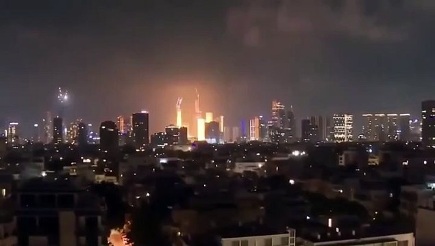 Irán lanzó ataques con misiles contra Israel