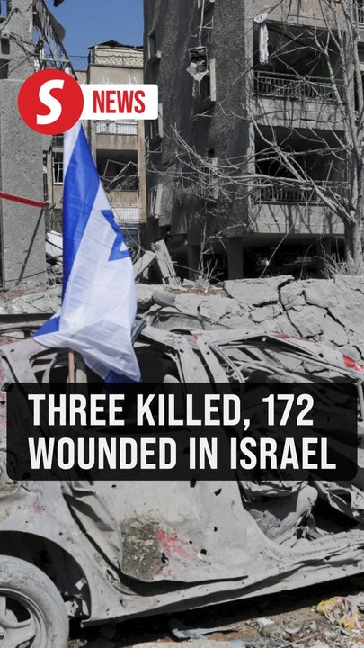 At least 3 killed, 172 injured in Iran’s retaliatory strikes on Israel